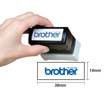 Carimbo 14x38mm Preto Brother PR1438B6P 6un