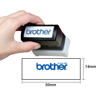 Carimbo 18x50mm Azul Brother PR1850E6P 6un