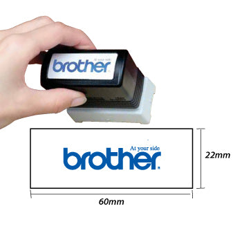 Carimbo 22x60mm Vermelho Brother PR2260R6P 6un