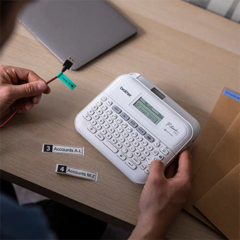 Rotuladora Secretária PT-D410 USB-A