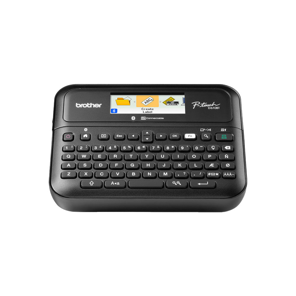 Rotuladora Secretária PT-D610BT Bluetooth USB-A