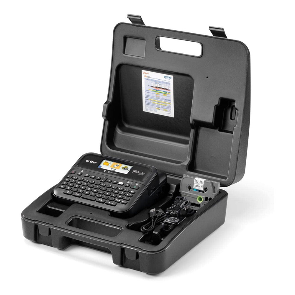 Rotuladora Secretária PT-D610BT Bluetooth USB-A