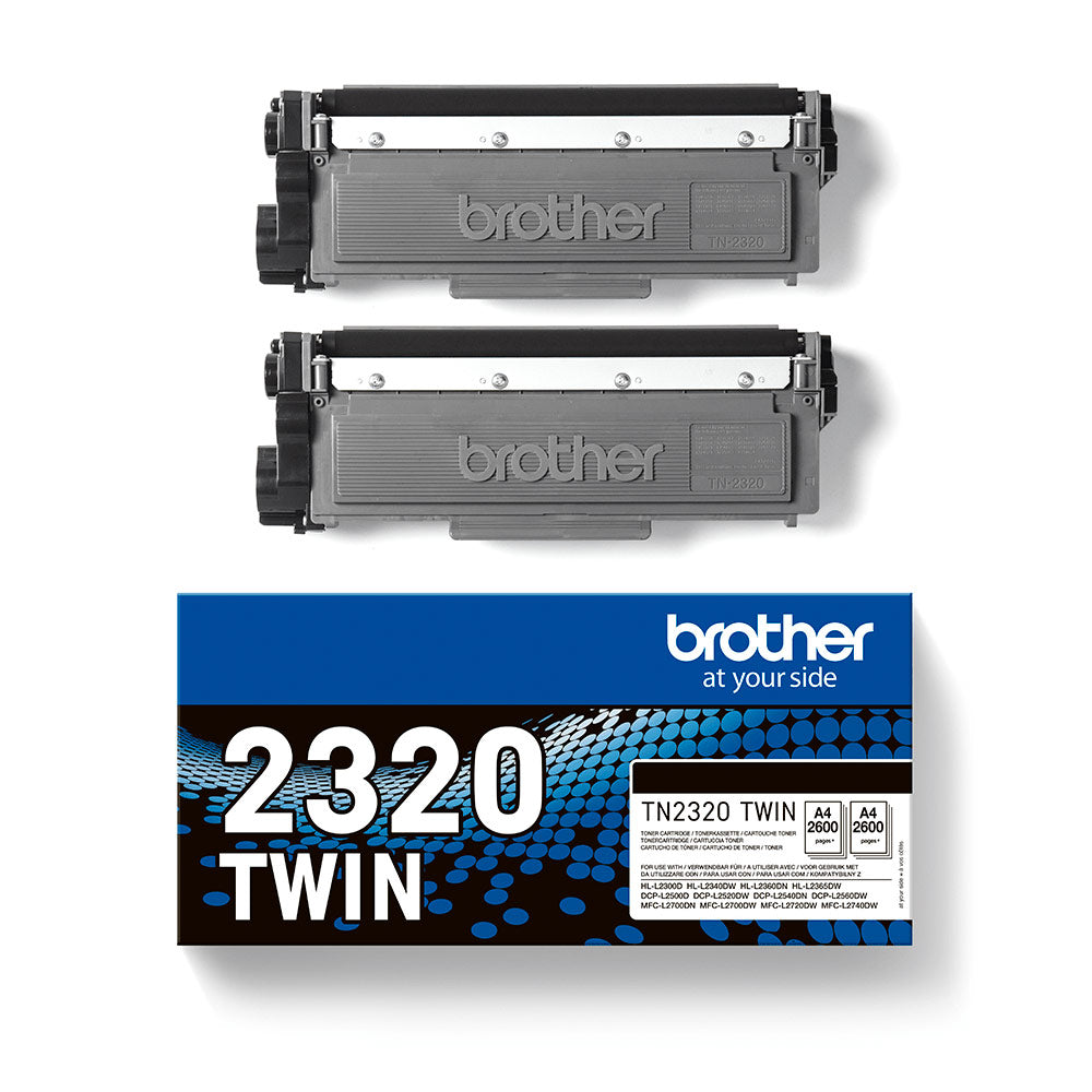 Pack Toners Brother TN-2320 Preto 5200 Pág.
