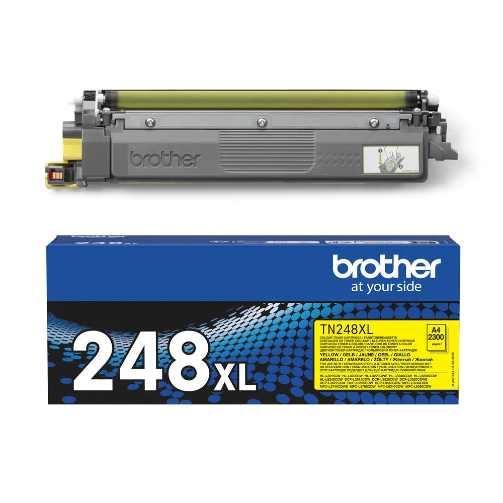 Toner Brother TN-248XLY Amarelo 2300 Pág.