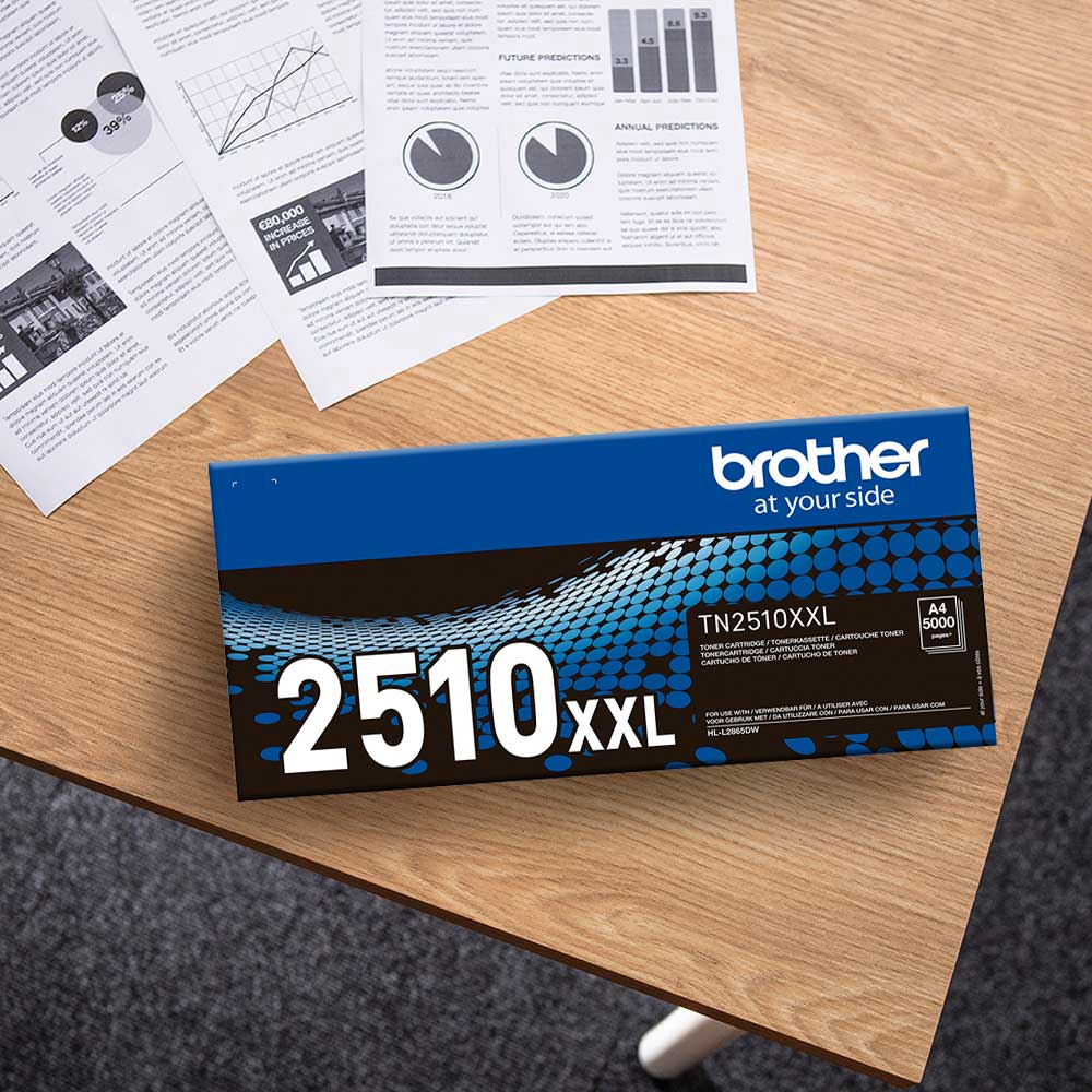 Toner Brother TN-2510XXL Preto 5000 Pág.