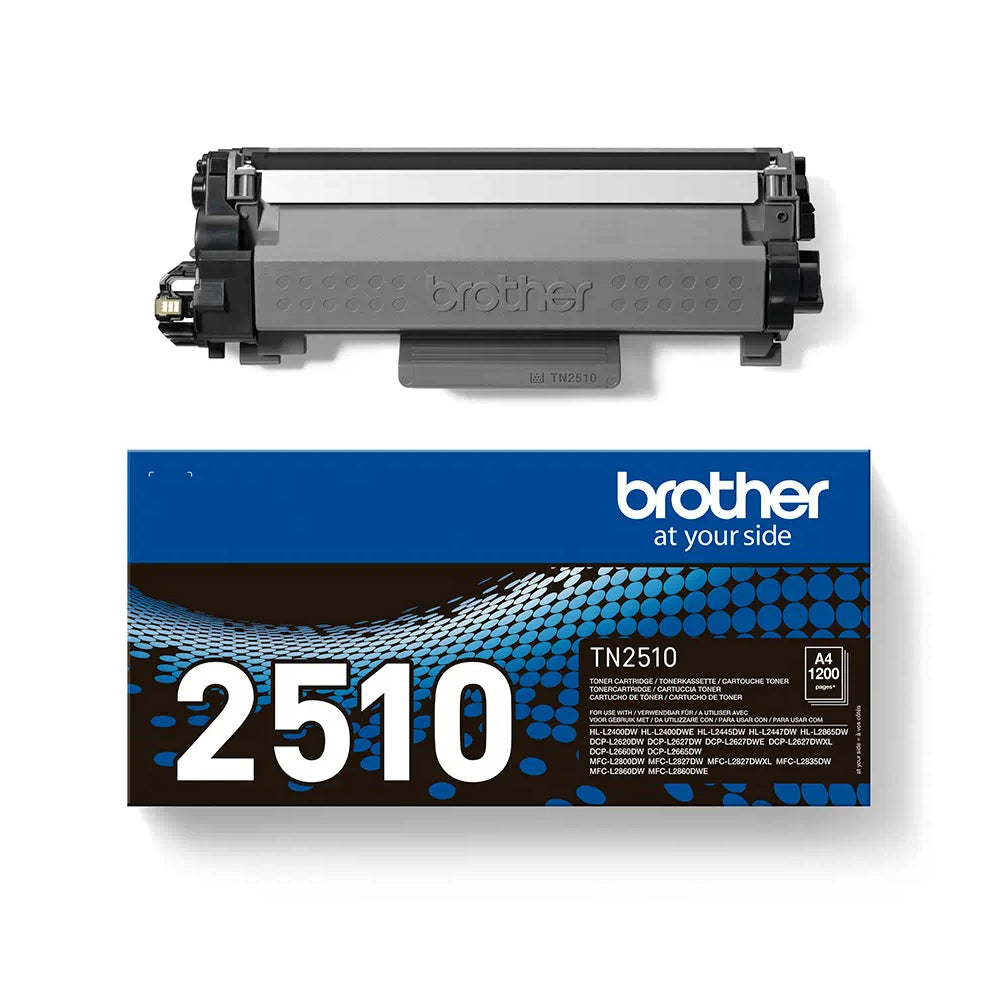 Toner Brother TN-2510 Preto 1200 Pág.