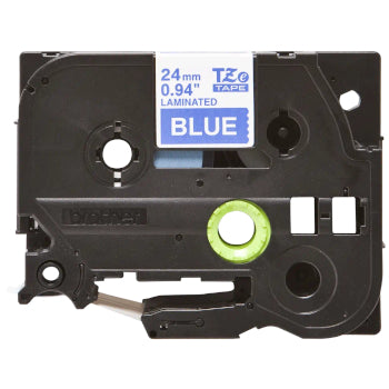 Fita Laminada 24mmx8mts Azul/Branco
