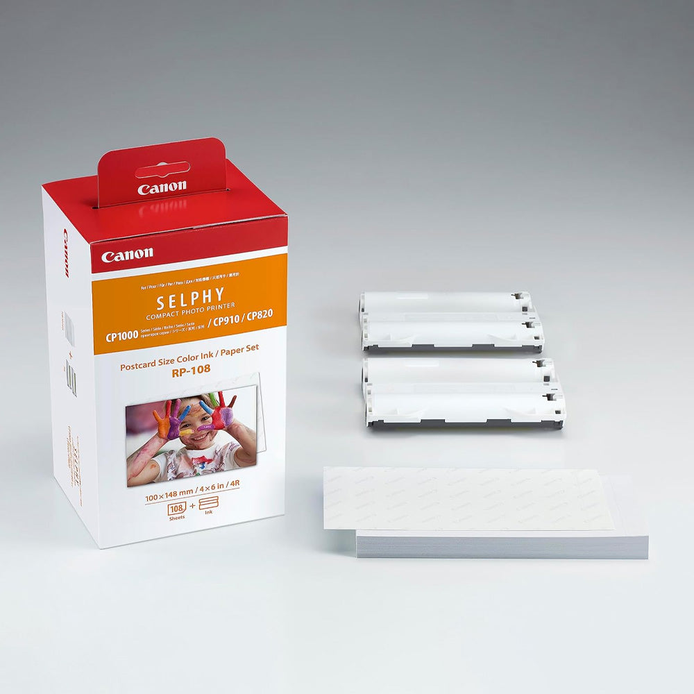 Tinteiro Canon RP-108 + 108 folhas 100x148mm 8568B001