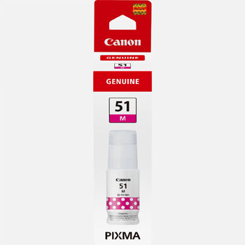 Tinteiro Canon GI-51M Magenta 4547C001 70ml 7700 Pág.