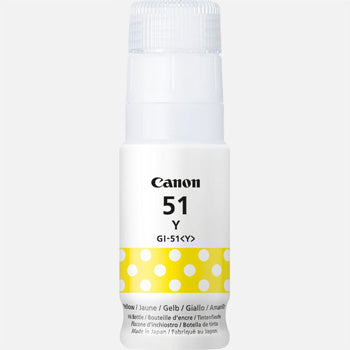 Tinteiro Canon GI-51Y Amarelo 4548C001 70ml 7700 Pág.