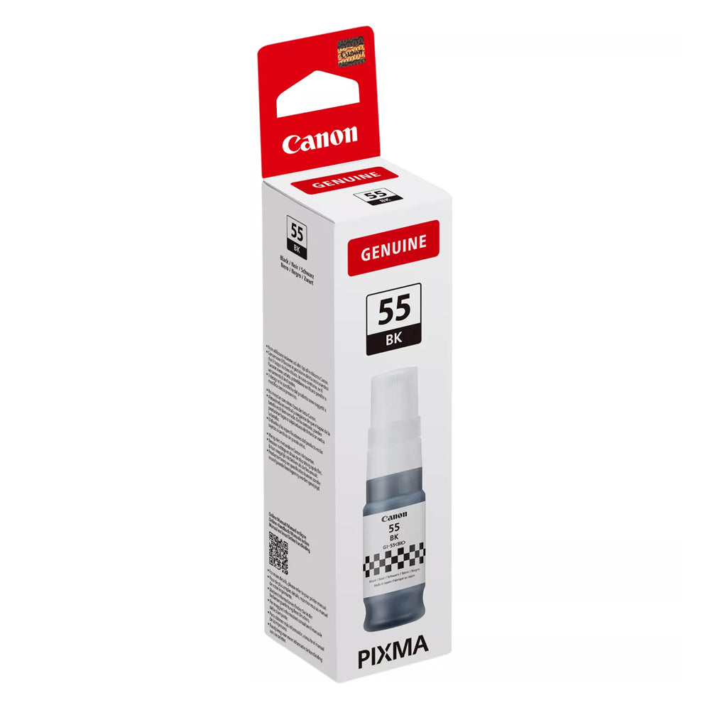 Tinteiro Canon GI-55BK Preto 6292C001 70ml 3000 Pág.