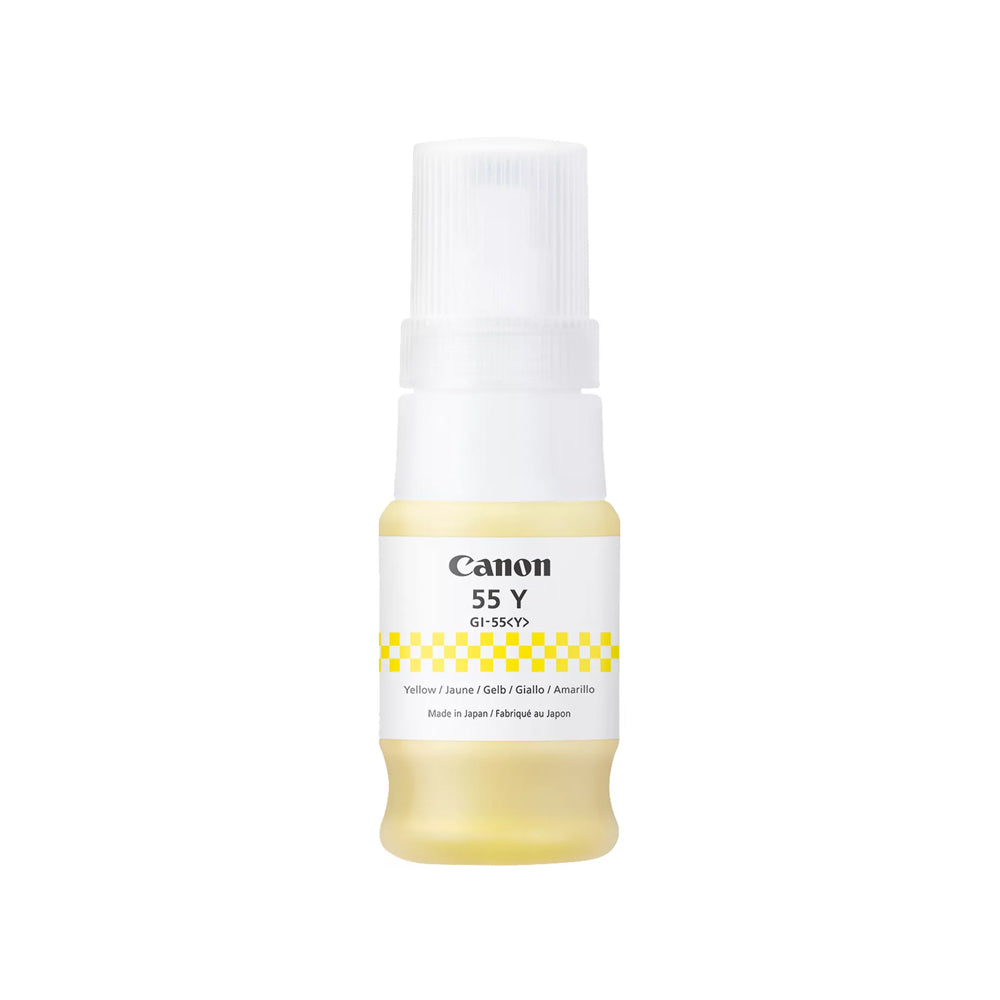 Tinteiro Canon GI-55Y Amarelo 6291C001 40ml 3000 Pág.
