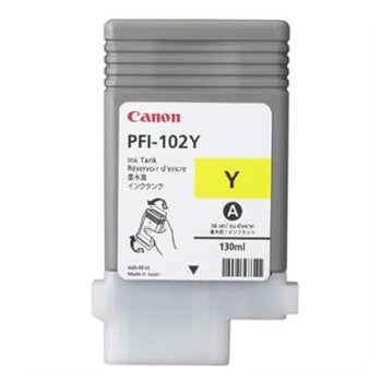 Tinteiro Canon PFI-102 Amarelo 0898B001 130ml