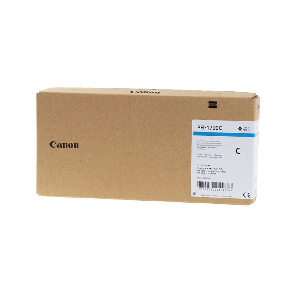 Tinteiro Canon PFI-1700 Azul 0776C001 700ml