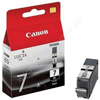 Tinteiro Canon 7 Preto 2444B001 25ml 570 Pág.