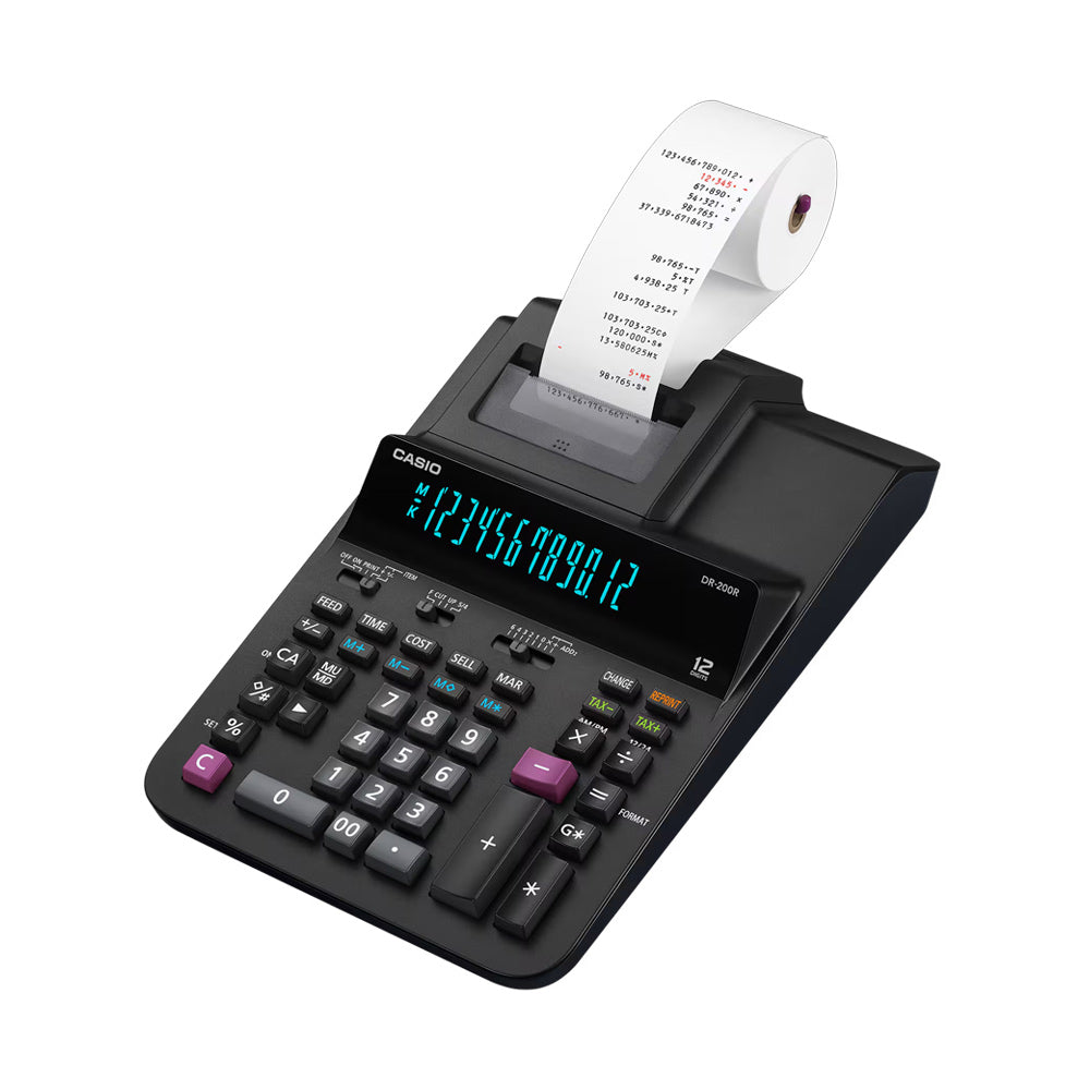 Calculadora Secretária Casio DR200R 12 Digitos