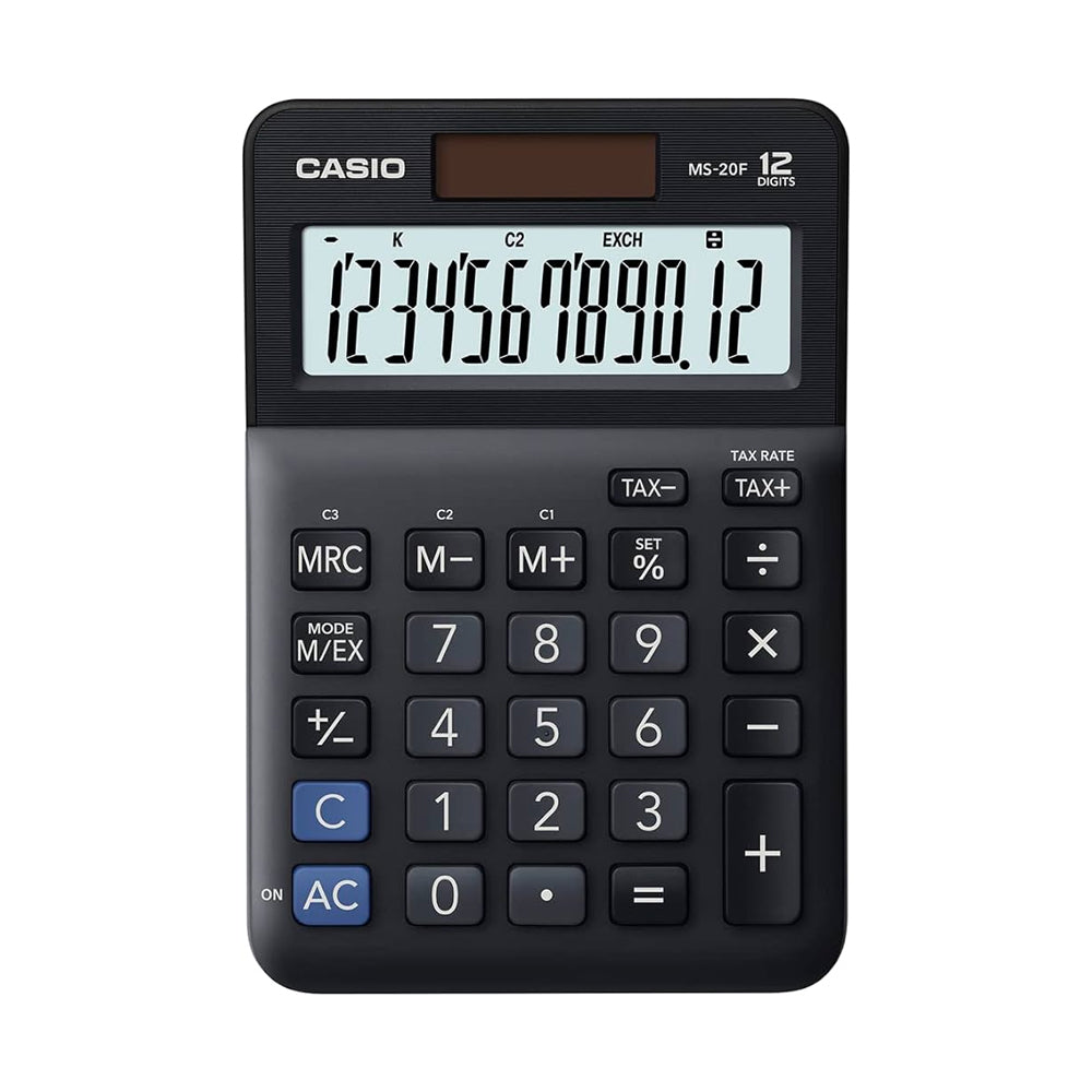 Calculadora Secretária Casio MS20F 12 Dígitos
