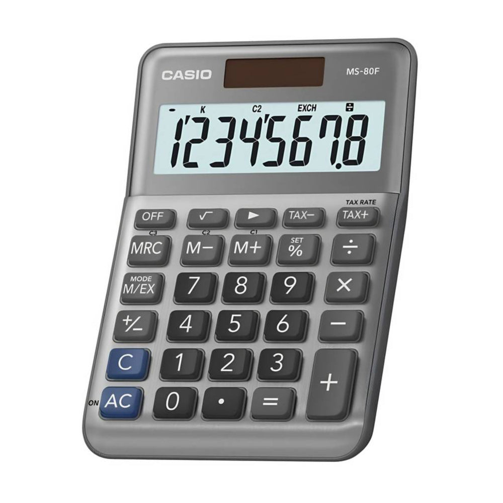 Calculadora Secretária Casio MS80F 8 Dígitos