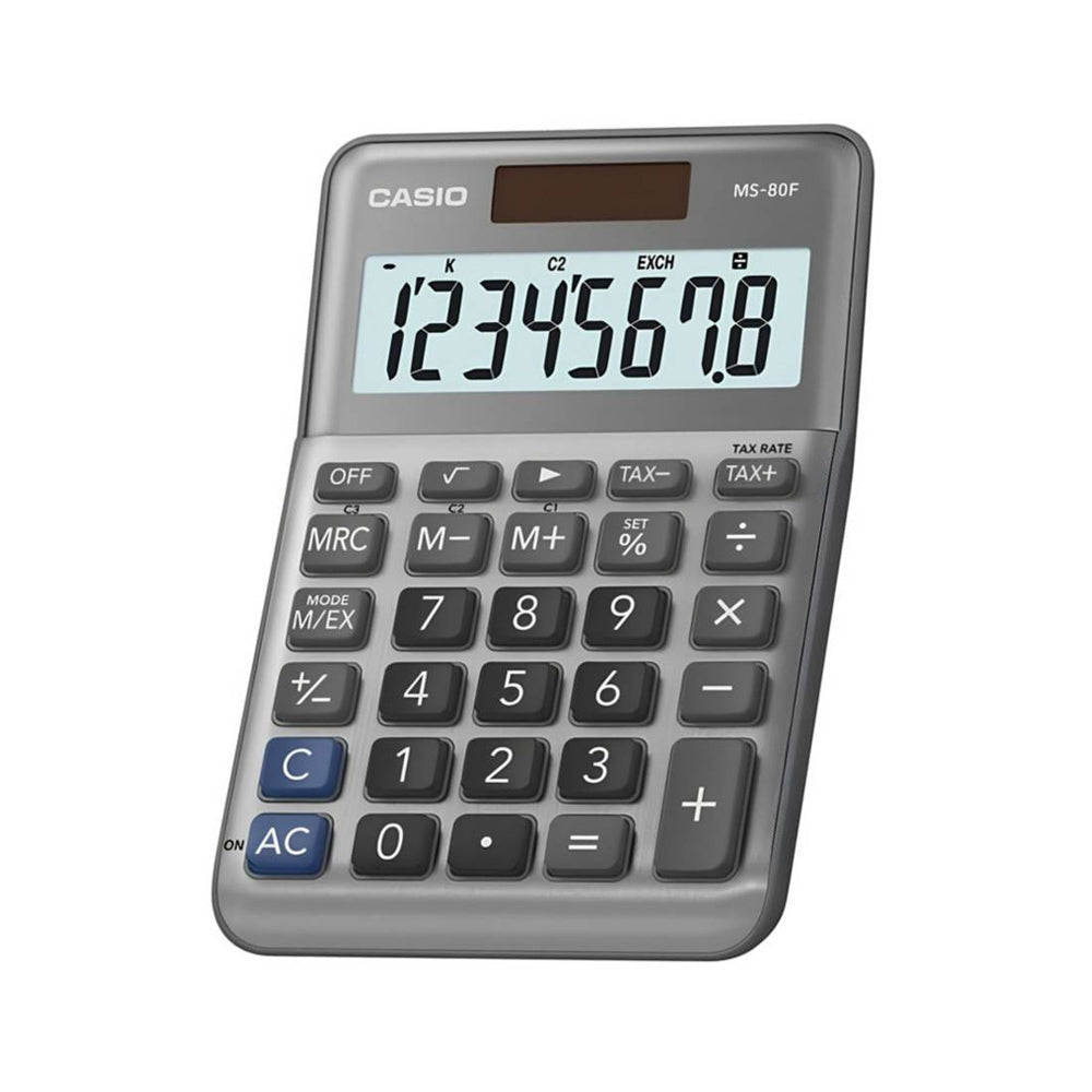 Calculadora Secretária Casio MS80F 8 Dígitos