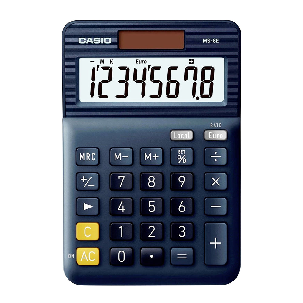 Calculadora Secretária Casio MS8E 8 Dígitos
