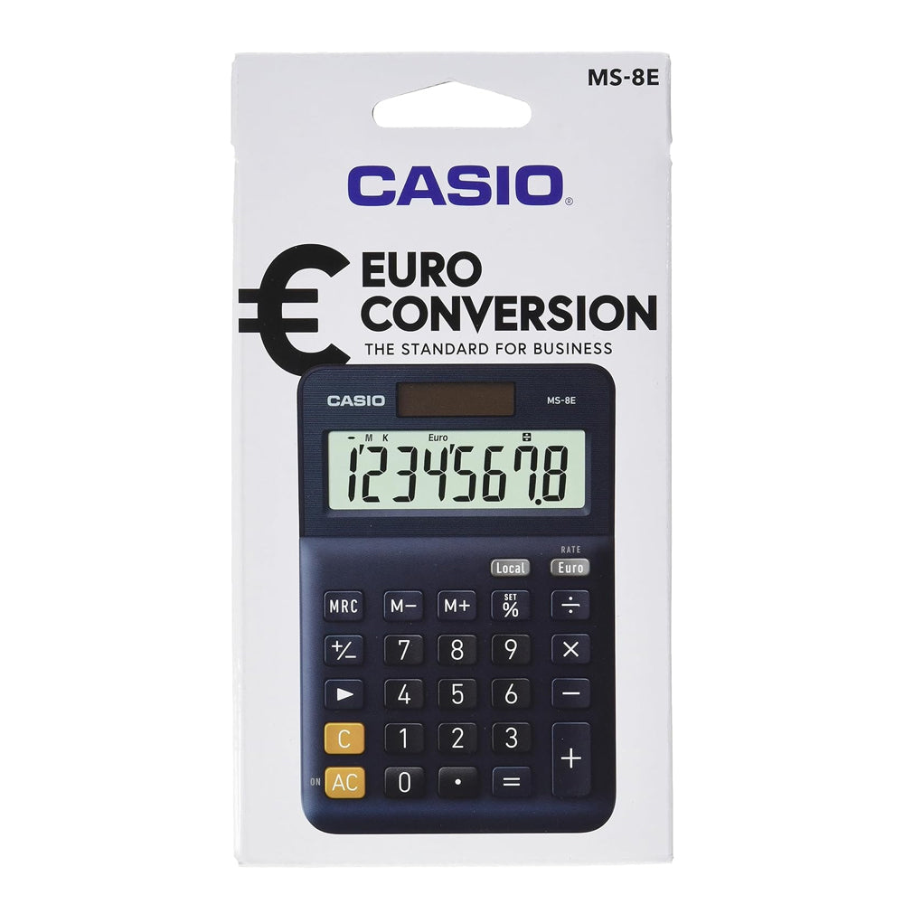 Calculadora Secretária Casio MS8E 8 Dígitos