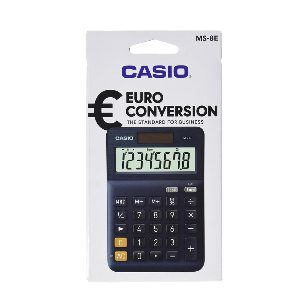 Calculadora Secretária Casio MS8E 8 Dígitos