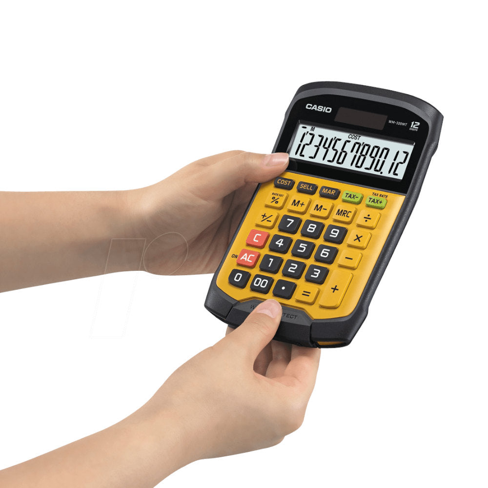 Calculadora Secretária Casio WM320MT Resistente Água/Pó