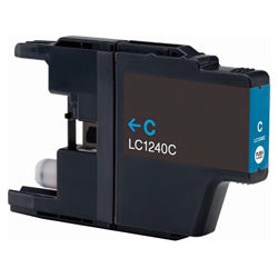 Tinteiro Compatível Brother LC1240C Azul 600 Pág.
