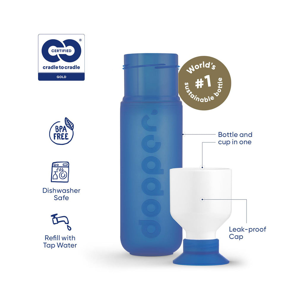 Garrafa Dopper Original Pacific Blue 450ml