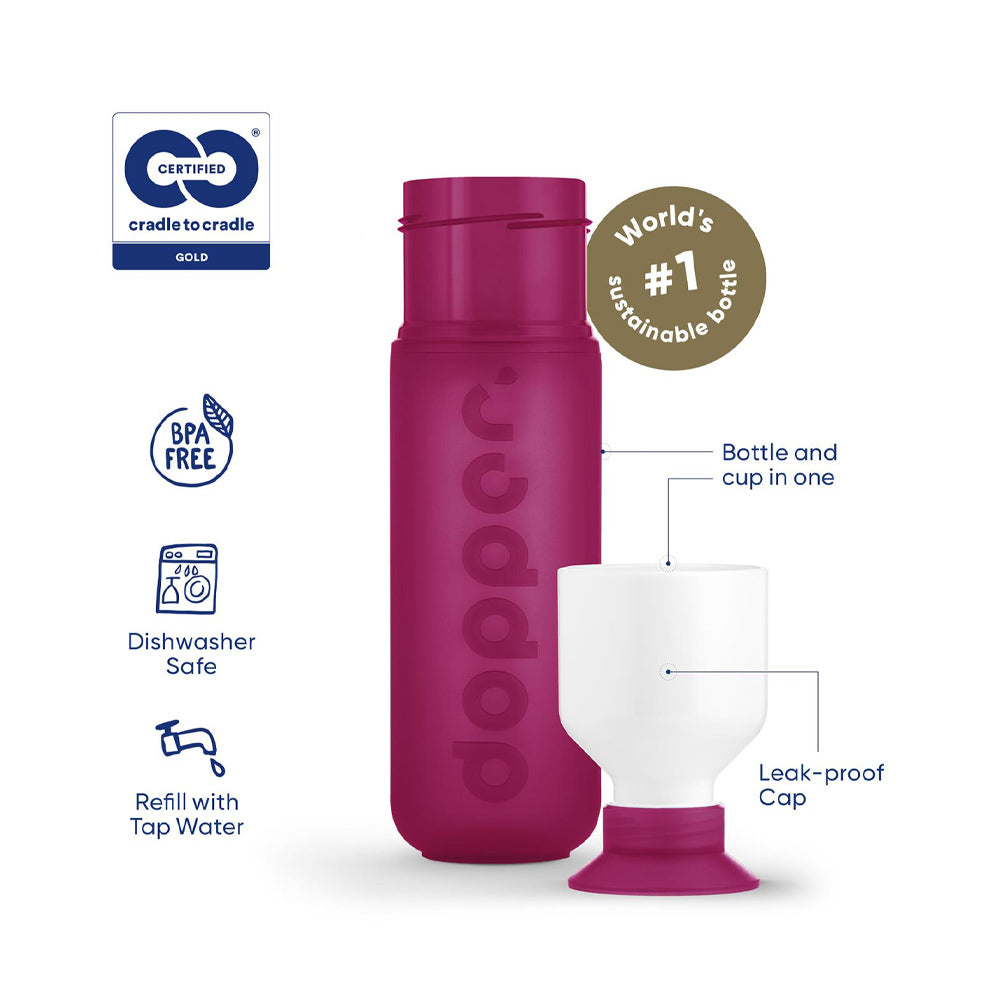 Garrafa Dopper Original Funky Fuchsia 450ml