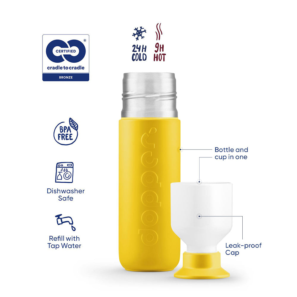 Garrafa Dopper Térmica Lemon Crush 350ml