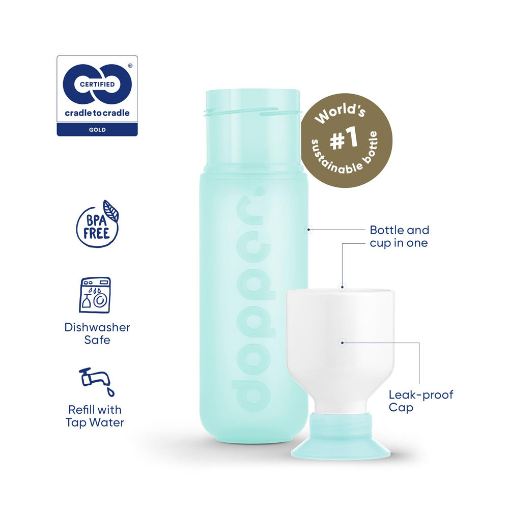 Garrafa Dopper Original Polar Blue 450ml