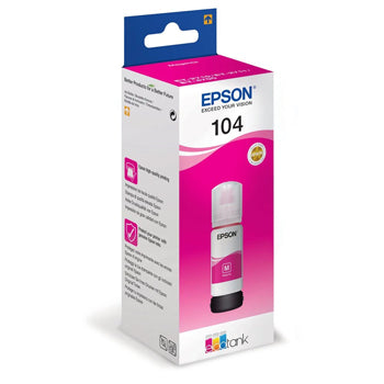 Tinteiro Epson 104 Magenta C13T00P340 70ml 7500 Pág.
