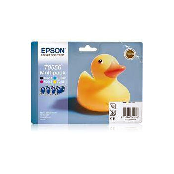 Pack Tinteiros Epson T0556 4 Cores C13T05564020 8ml