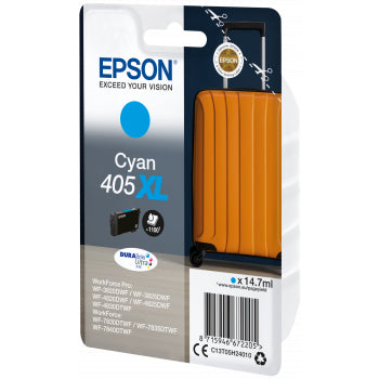 Tinteiro Epson 405XL Azul C13T05H24010 14,7ml 1100 Pág.