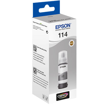 Tinteiro Epson 114 Cinzento C13T07B540 70ml