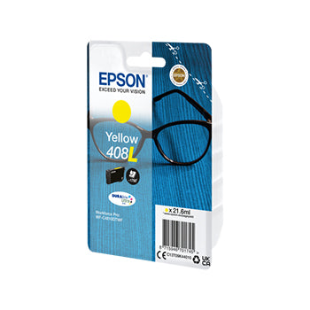 Tinteiro Epson 408L Amarelo C13T09K44010 21.6ml 1700 Pág.