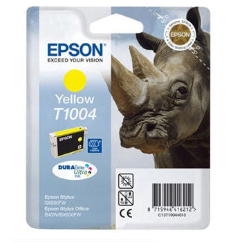Tinteiro Epson T1004 Amarelo C13T10044020 11,1ml 990 Pág.