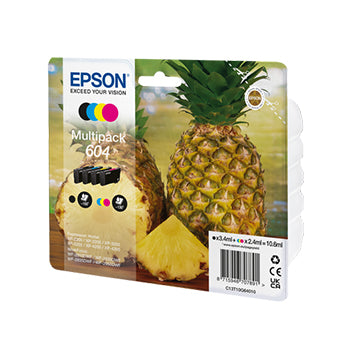 Pack Tinteiros Epson 604 4 Cores C13T10G64010