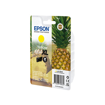 Tinteiro Epson 604XL Amarelo C13T10H44010 4ml 350 Pág.