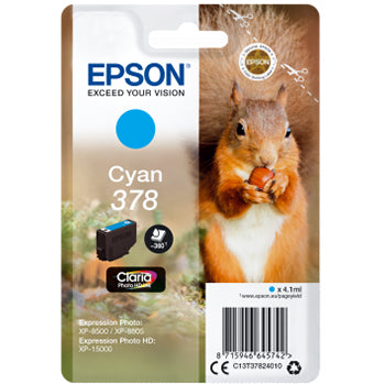 Tinteiro Epson 378 Azul C13T37824010 4,1ml