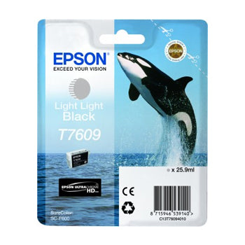 Tinteiro Epson T7609 Cinzento Claro C13T76094010 25,9ml