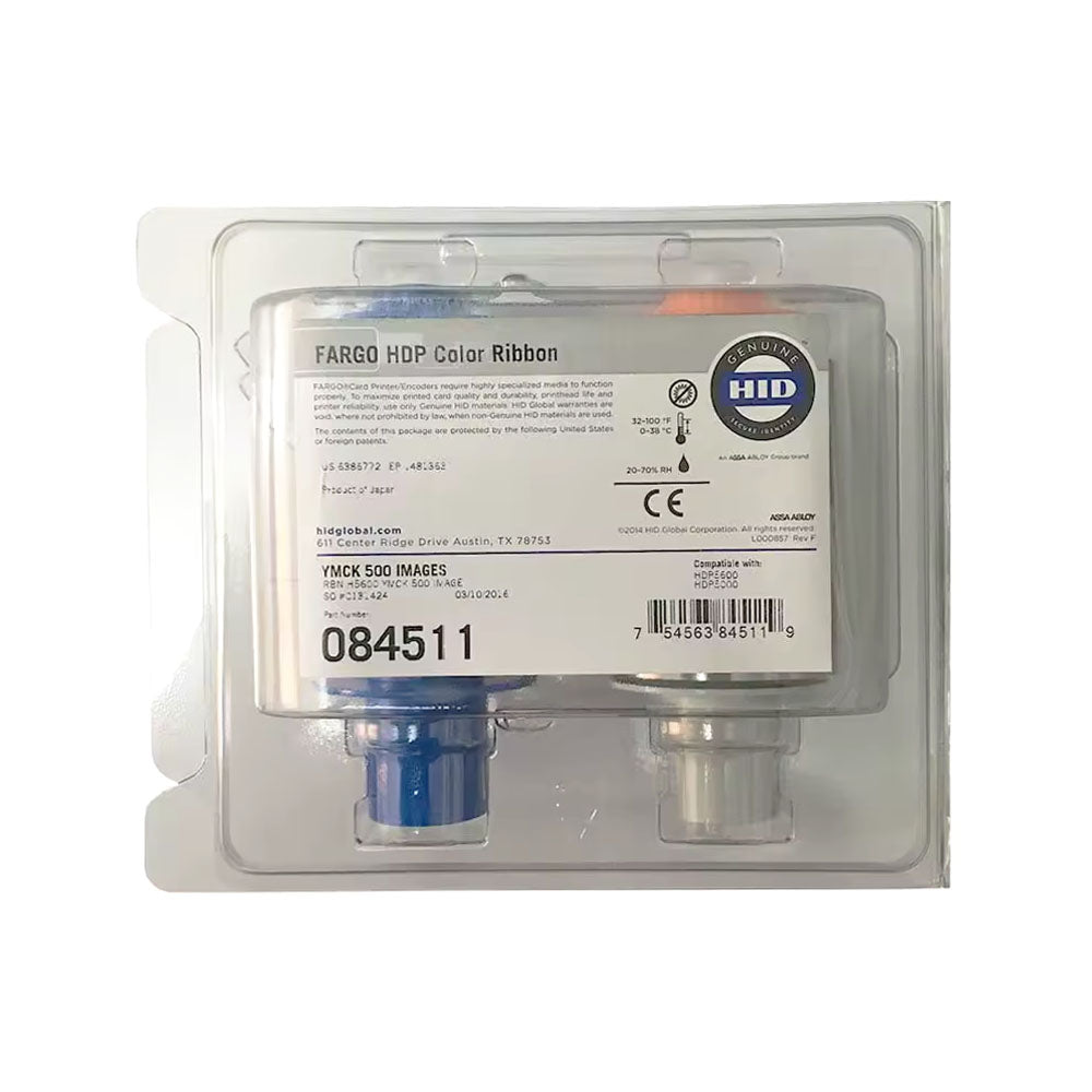 Fita Cores YMCK e Rolo Limpeza HDP5000