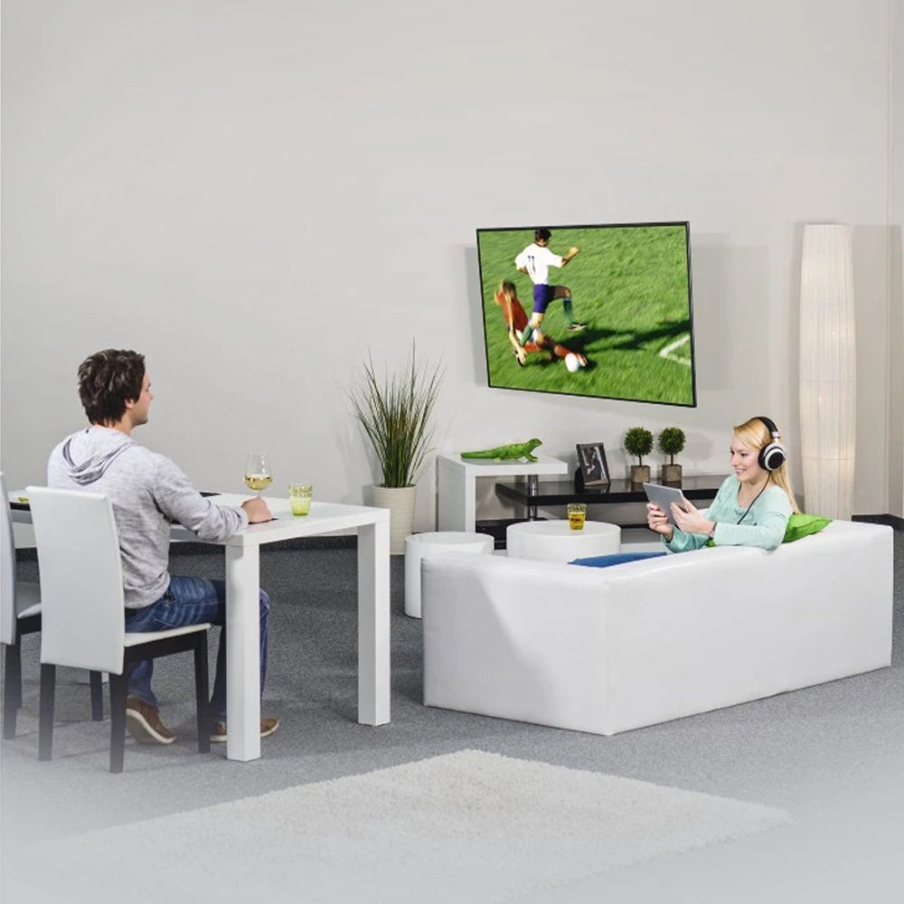Suporte Parede TV 19-48 Pol Máx 20Kg Branco
