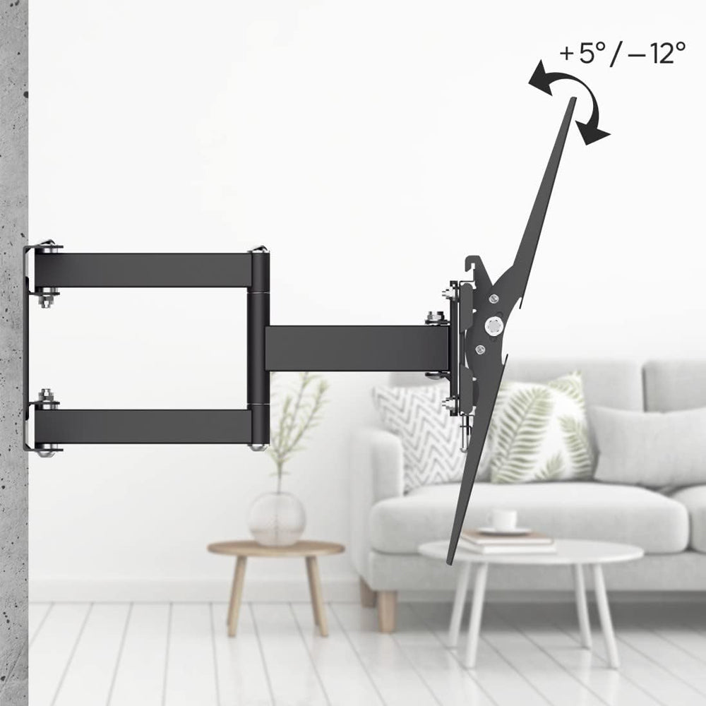 Suporte Parede TV 19-48 Pol Máx 20Kg Preto