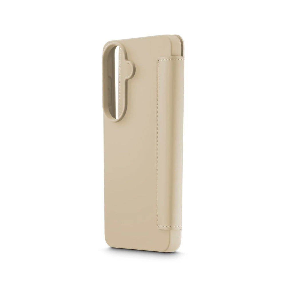 Capa p/ Samsung Galaxy S26 Flip Fantastic Feel Bege