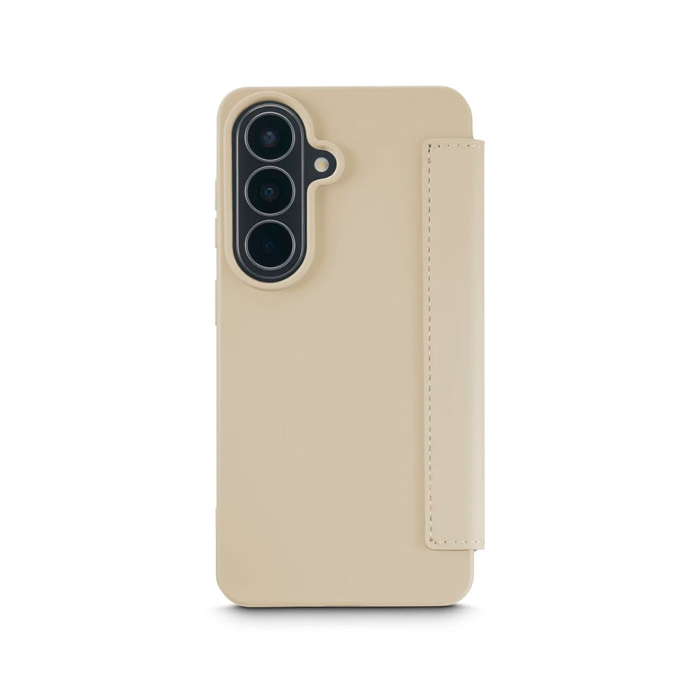 Capa p/ Samsung Galaxy S26 Flip Fantastic Feel Bege
