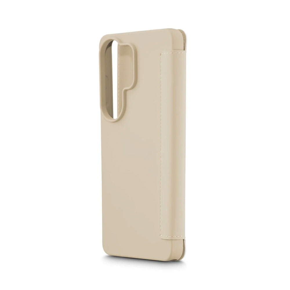 Capa p/ Samsung Galaxy S26 Ultra Flip Fantastic Feel Bege