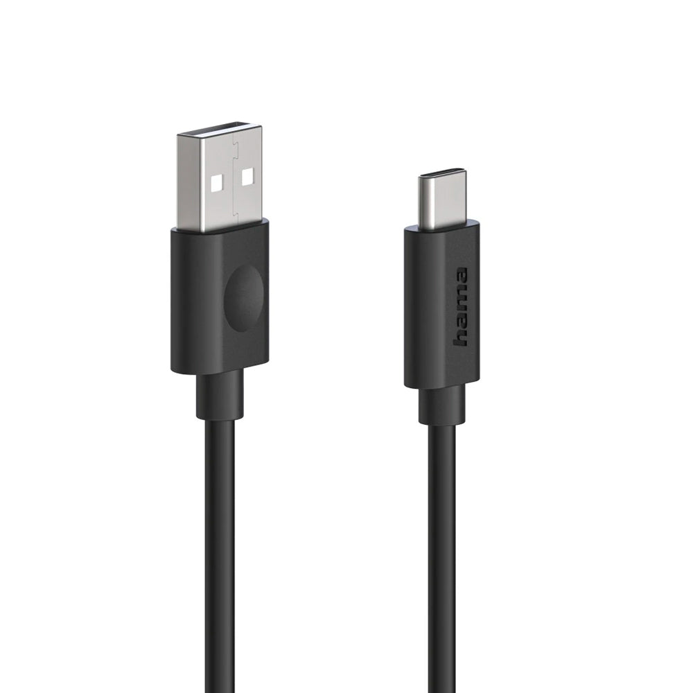 Cabo USB-A 2.0 Macho/USB-C Macho 60W 1,2m Preto