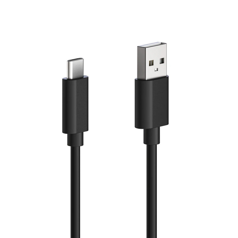 Cabo USB-A 2.0 Macho/USB-C Macho 60W 1,2m Preto